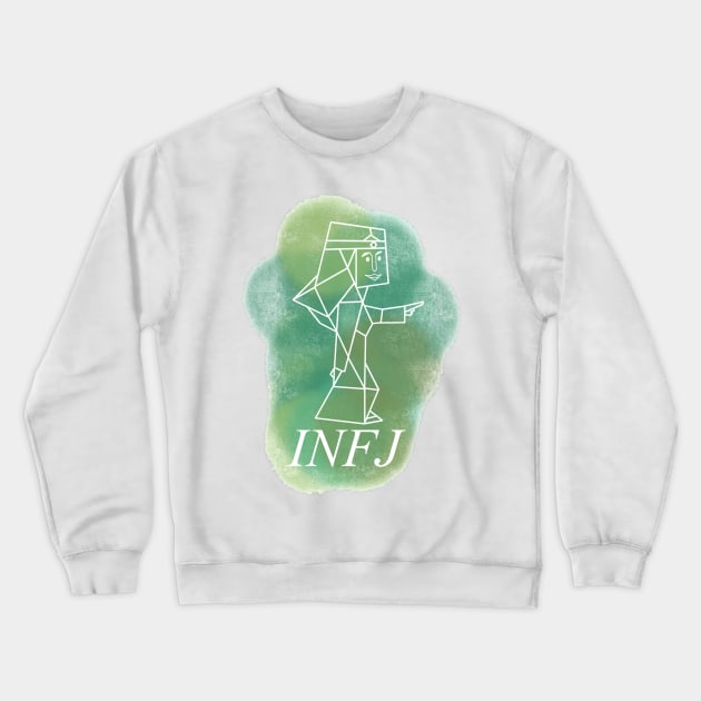 INFJ - The Advocate Crewneck Sweatshirt by KiraCollins